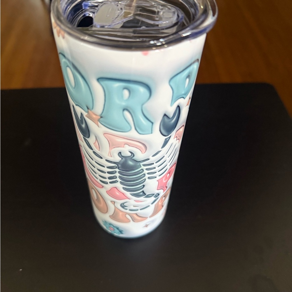 Colorful Tumbler with Lid